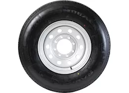 Taskmaster St235/80r16 lre diamondback trailer tire on 16x6 8x6.5 silver mod steel wheel 34