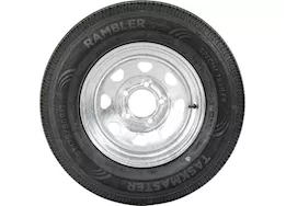 Taskmaster St175/80r13 lrc rambler trailer tire on 13x4.5 5x4.5 galv, 3.19cb ,0os, 1660 lcc