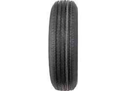 Taskmaster St205/75r15 lrc rambler trailer tire on 15x5 5x4.5 black mod steel wheel 1820 lc