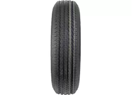 Taskmaster St205/75r15 lrd rambler trailer tire on 15x5 5x4.5 black mod steel wheel 1820 lc