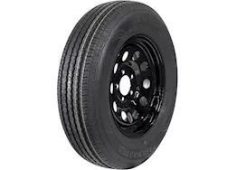 Taskmaster St205/75r15 lrd rambler trailer tire on 15x5 5x4.5 black mod steel wheel 1820 lc