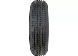 Taskmaster St225/75r15 lre rambler trailer tire on 15x6 6x5.5 silver mod steel wheel 2860 l