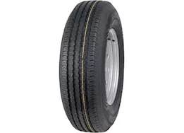 Taskmaster St225/75r15 lre rambler trailer tire on 15x6 6x5.5 silver mod steel wheel 2860 l