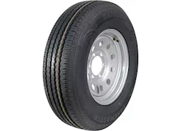 Taskmaster St225/75r15 lre rambler trailer tire on 15x6 6x5.5 silver mod steel wheel 2860 l