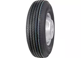 Taskmaster St235/80r16 lre rambler trailer tire on 16x6 8x6.5 silver dual steel wheel 3080