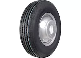 Taskmaster St235/80r16 lre rambler trailer tire on 16x6 8x6.5 silver dual steel wheel 3080