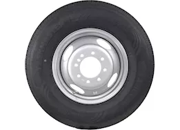 Taskmaster St235/80r16 lre rambler trailer tire on 16x6 8x6.5 silver dual steel wheel 3080