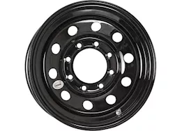 Taskmaster Steel - 16x6 8x6.5 blk mod loose 4460lcc trailer wheel