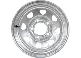 Taskmaster Steel galvanized 14x5.5 5x4.5 trailer wheel, 3.19cb ,0os