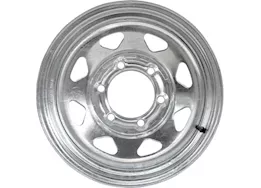 Taskmaster Steel galvanized 15x6 6x5.5 trailer wheel, 4.25cb ,0os