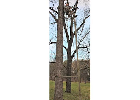 Trophy Treestands SPARTAN - 24FT SINGLE PERSON LADDERSTAND