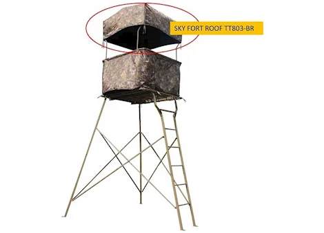 Trophy Treestands Skyfort roof kit Main Image