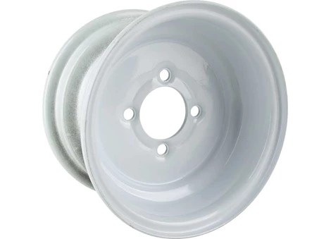 Tow-Rite 10"X6" WHITE STANDARD RIM, BP 4-4, ET 0, CB 2.81, 1,535 LBS