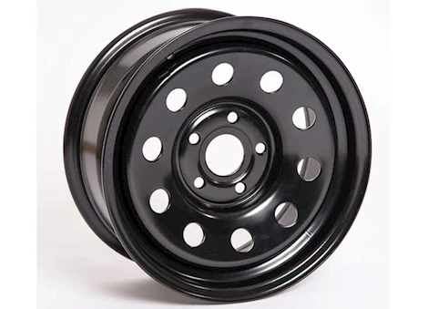 Tow-Rite 14"X6" BLACK MODULAR RIM, BP 5-4.5, ET 0, CB 3.30, 1,914 LBS