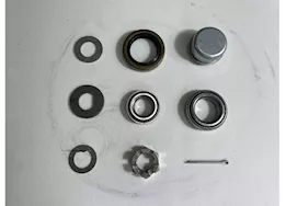 Tow-Rite Hub bearing kit 3,500 lbs with castle nut, cotter pin & tang washer