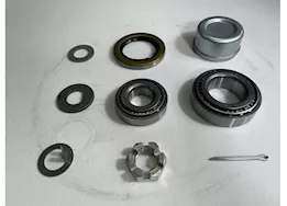 Tow-Rite Hub bearing kit 7,000 lbs with castle nut, cotter pin & tang washer