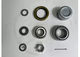 Tow-Rite Hub bearing kit 7,000 lbs with castle nut, cotter pin & tang washer