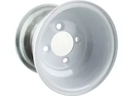 Tow-Rite 8"x7" white standard rim, bp 4-4, et 0, cb 2.81, 900 lbs