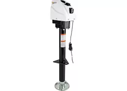 Tow-Rite Electric jack 3,500 lbs, 12v, 14" travel - white
