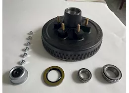 Tow-Rite 12in brake drum 6-5.5 bc 6k kit, 25580/15123, 25520/15245, 1/2in stud - boxed