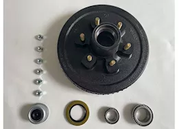 Tow-Rite 12in brake drum 6-5.5 bc 6k kit, 25580/15123, 25520/15245, 1/2in stud - boxed