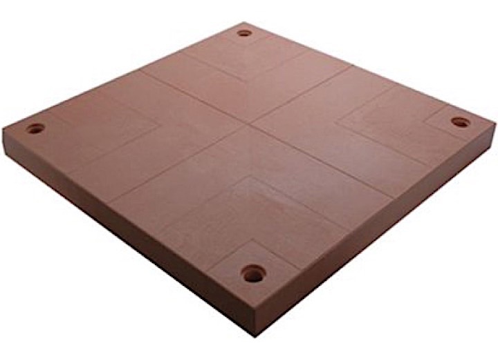 UDECX Modular Portable Decking Surface Pad - Red Cedar Main Image