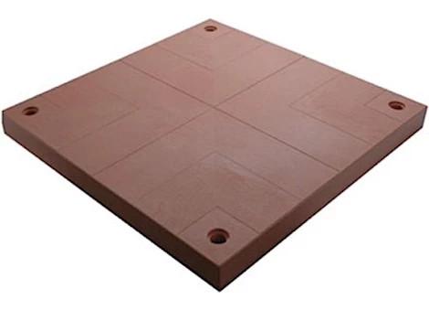 UDECX Modular Portable Decking Surface Pad - Red Cedar