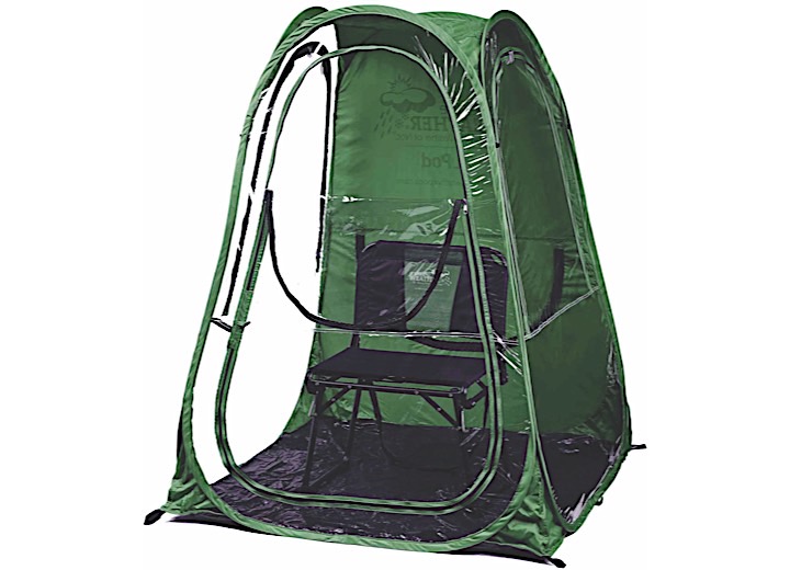 Under The Weather OriginalPod XL 1-Person Pop-Up Tent - Hunter Green