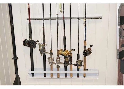 Viking Solutions Wall Mount Fishing Rod Rack
