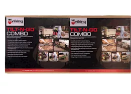 Viking Solutions Tilt-N-Go Combo Hitch Hauler/Wagon