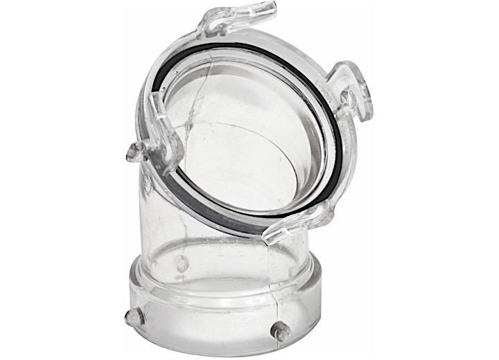 CLEARVIEW ADAPTER, 45 DEGREES WITH 3IN BAY LUGS