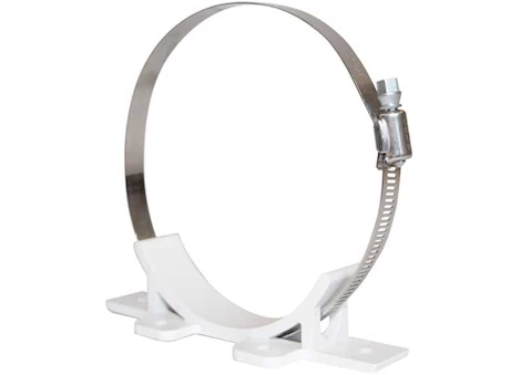 Valterra Products LLC Saddle sliding adjustable, for hose carrier, white, bagged Main Image