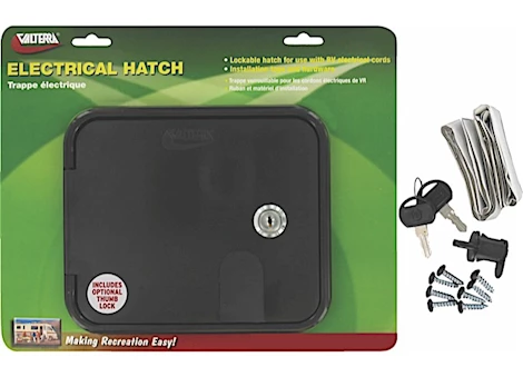 ELECTRICAL HATCH, BLACK, CARDED