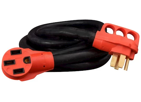 Valterra Mighty Cord RV Extension Cord with Finger Grip – 15 ft., 50 Amp