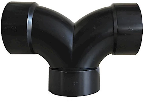 Valterra Products LLC DOUBLE 1/4 BEND 3IN HUB DWV