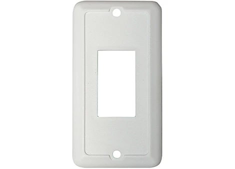 Valterra Products LLC SINGLE FACE PLATE - WHITE 3/BAG