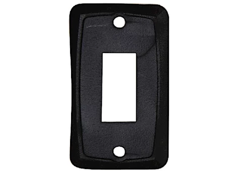 Valterra Products LLC SINGLE FACE PLATE - BLACK 3/BAG