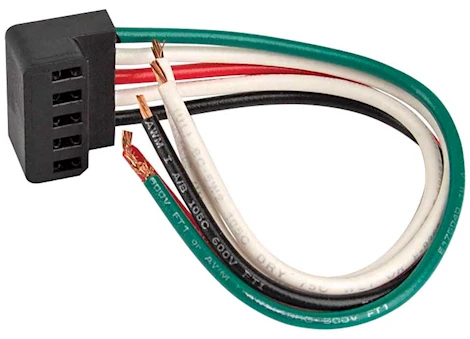 Valterra Products LLC 5 PIN, IN-LINE TERMINAL WIRING HARNESS - IN-LINE HARNESS