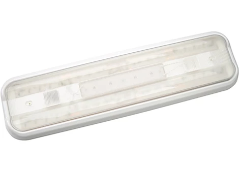 FLUORESCENT LED REPLACEMENT FIXTURE - 18 INCH WHITE BEZEL