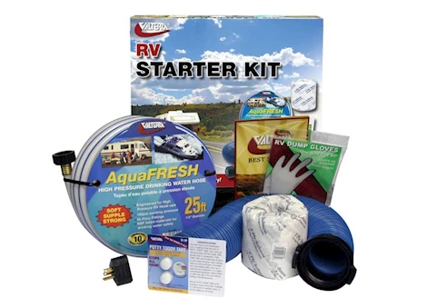 Valterra Products LLC STARTER KIT, STANDARD, WITH POTTY TODDY, BOXED