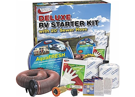Valterra Products LLC STARTER KIT, DELUXE, WITH POTTY TODDY, BOXED
