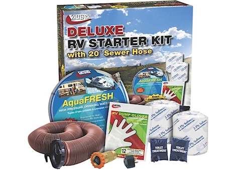 Valterra Products LLC STARTER KIT, DELUXE, WITH PURE POWER, BOXED
