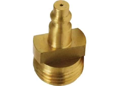 Valterra Products LLC BLOW OUT PLUG W/QUICK CONNECT, BRASS, CARDED