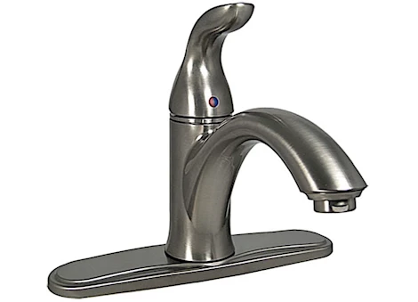 Valterra Products LLC Kitchen faucet, 8in hi-arc hybrid, 1 lever, ceramic disc, brushed nickel Main Image