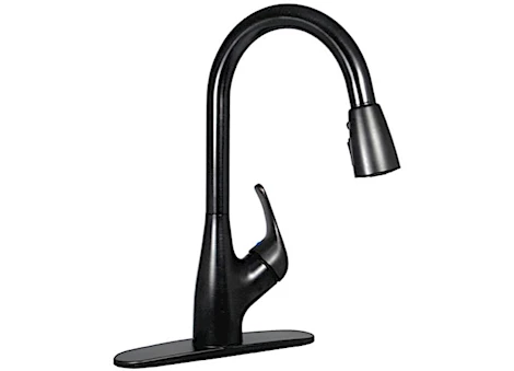 Valterra Products LLC KITCHEN FAUCET W/ SPRAY, 8IN HYBRID, 1 LEVER, CERAMIC DISC, RUBBED BRONZE