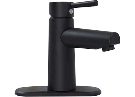 Valterra Products LLC Premium single handle vessel lavatory faucet, matte black Main Image