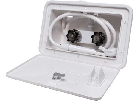 Valterra Products LLC CATALINA HOT/COLD EXTERIOR SHOWER, WHITE
