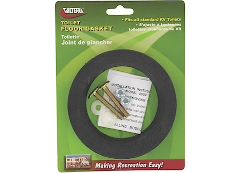 Valterra Products LLC Floor gasket with hold down bolts, carded