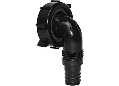 Valterra Products LLC DRAIN ELBOW, 90 DEGREES 1-1/2IN FEMALE SWIVEL X 3/4IN BARB