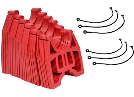 Valterra Slunky RV Sewer Hose Support – 15’, Red Main Image